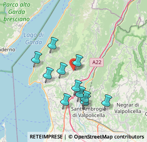 Mappa SP29, 37013 Caprino Veronese VR, Italia (6.51364)