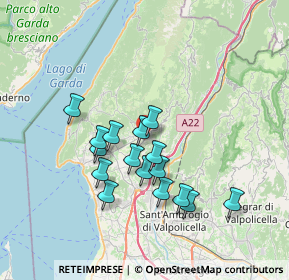 Mappa SP29, 37013 Caprino Veronese VR, Italia (6.10875)