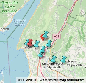 Mappa SP29, 37013 Caprino Veronese VR, Italia (5.82182)