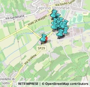 Mappa SP29, 37013 Caprino Veronese VR, Italia (0.372)