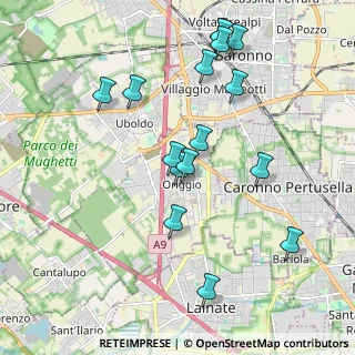 Mappa Via Ai Boschi, 21040 Origgio VA, Italia (2.02375)