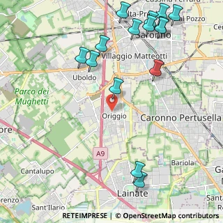Mappa Via Ai Boschi, 21040 Origgio VA, Italia (2.76133)