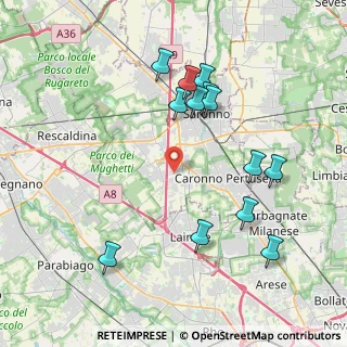 Mappa Via Ai Boschi, 21040 Origgio VA, Italia (4.10538)