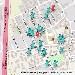 Mappa Via Monte Rosa, 21040 Origgio VA, Italia (0.12)