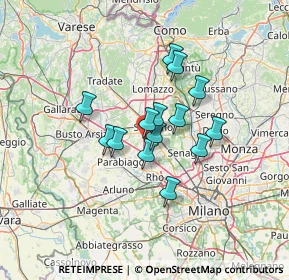 Mappa Autostrada dei Laghi, 21040 Origgio VA, Italia (9.42929)