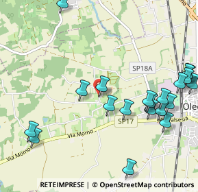 Mappa Via Agamo, 28047 Oleggio NO, Italia (1.248)