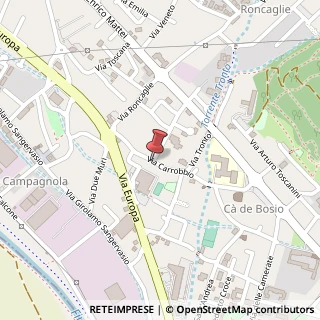 Mappa Via Cardinale Giulio Bevilacqua,  5, 25062 Concesio, Brescia (Lombardia)