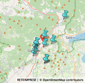 Mappa Via del Marinaio, 25089 Villanuova sul Clisi BS, Italia (2.6825)