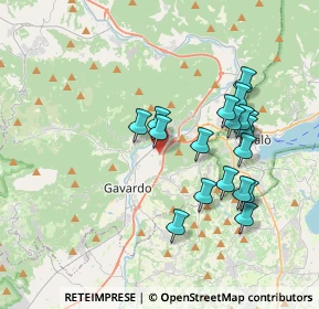 Mappa Via del Marinaio, 25089 Villanuova sul Clisi BS, Italia (3.42278)