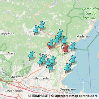 Mappa Via del Marinaio, 25089 Villanuova sul Clisi BS, Italia (6.27667)