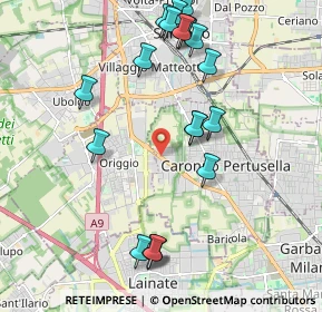 Mappa Via Luigi Garavaglia, 21042 Caronno Pertusella VA, Italia (2.232)