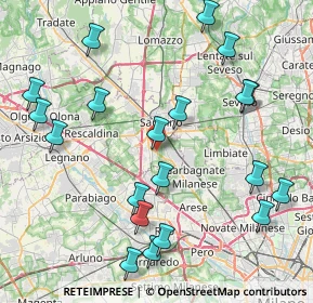 Mappa Via Luigi Garavaglia, 21042 Caronno Pertusella VA, Italia (9.54)