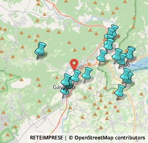 Mappa Via San Francesco, 25089 Villanuova sul Clisi BS, Italia (3.8765)