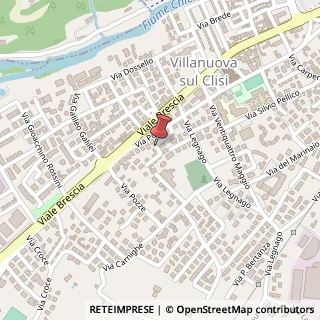 Mappa Via s. francesco 22, 25089 Villanuova sul Clisi, Brescia (Lombardia)