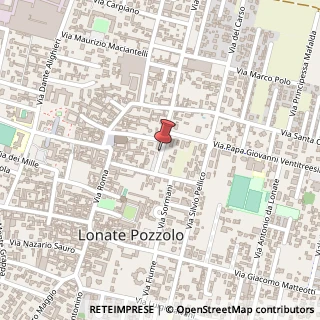 Mappa Piazza San Francesco,  2, 21015 Lonate Pozzolo, Varese (Lombardia)