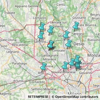 Mappa Via Groane, 20020 Cesate MI, Italia (7.02429)