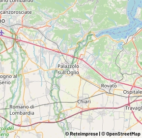 Mappa 25036 Palazzolo Sull Oglio BS, Italia (8.4555)