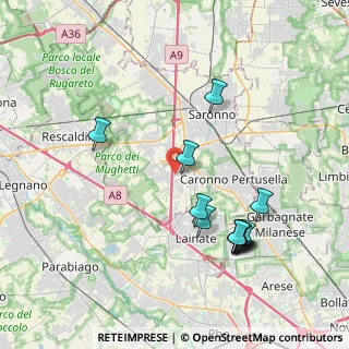 Mappa Origgio, 21040 Origgio VA, Italia (4.08769)