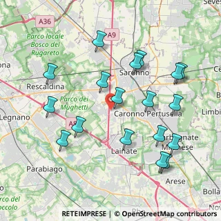 Mappa Origgio, 21040 Origgio VA, Italia (4.255)