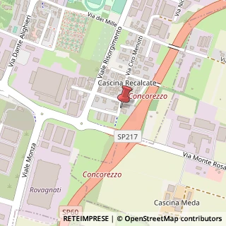 Mappa Via Ciro Menotti, 31, 20852 Cernusco sul Naviglio, Milano (Lombardia)