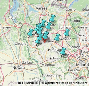 Mappa Via Francesco Ferrer, 21052 Busto Arsizio VA, Italia (8.28643)