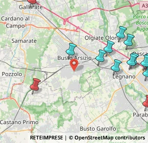 Mappa Via Francesco Ferrer, 21052 Busto Arsizio VA, Italia (5.96125)