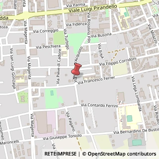 Mappa Via D'acquisto Salvo, 26, 21052 Busto Arsizio, Varese (Lombardia)