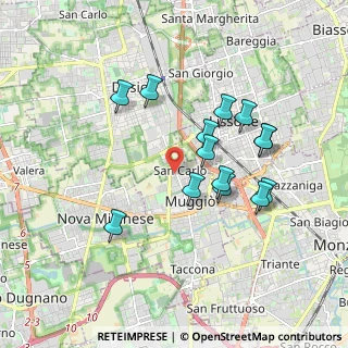 Mappa Via S. Allende, 20835 Muggiò MB, Italia (1.67143)