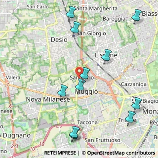 Mappa Via S. Allende, 20835 Muggiò MB, Italia (2.54)