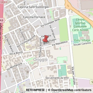Mappa Via Repubblica, 52, 21040 Origgio, Varese (Lombardia)