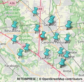 Mappa Via Repubblica, 21040 Origgio VA, Italia (4.17)