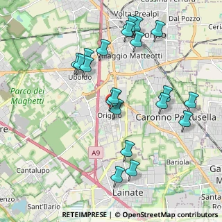 Mappa Via Repubblica, 21040 Origgio VA, Italia (2.0675)