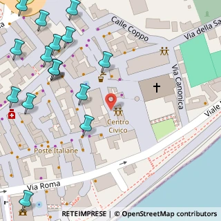 Mappa Calle Ospedale, 30021 Caorle VE, Italia (0.115)