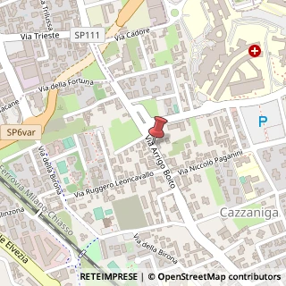 Mappa Via Arrigo Boito, 96, 20900 Monza, Monza e Brianza (Lombardia)