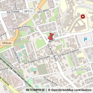 Mappa Via Arrigo Boito, 100, 20900 Monza, Monza e Brianza (Lombardia)