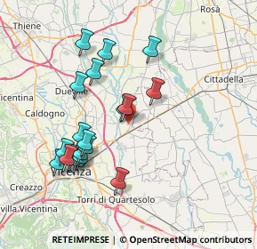 Mappa Via dell'Artigianato, 36043 Bolzano Vicentino VI, Italia (7.3)