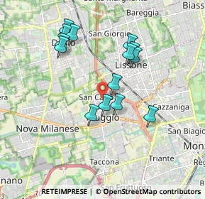 Mappa Via Padova, 20835 Muggiò MB, Italia (1.69286)