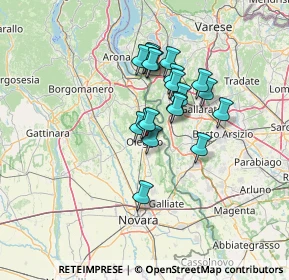 Mappa Corso Giacomo Matteotti, 28047 Oleggio NO, Italia (10.09)