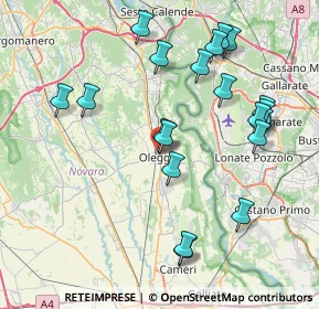 Mappa Corso Giacomo Matteotti, 28047 Oleggio NO, Italia (8.3835)