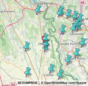 Mappa Corso Giacomo Matteotti, 28047 Oleggio NO, Italia (9.8865)