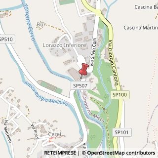 Mappa Via Colli Silvio, 40, 13811 Andorno Micca, Biella (Piemonte)