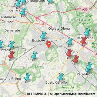 Mappa Viale Gabardi, 21052 Busto Arsizio VA, Italia (6.693)