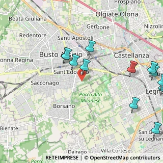 Mappa Viale Gabardi, 21052 Busto Arsizio VA, Italia (2.60167)