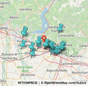 Mappa 25050 Passirano BS, Italia (10.112)