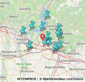 Mappa 25050 Passirano BS, Italia (10.578)