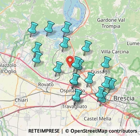 Mappa 25050 Passirano BS, Italia (6.8155)