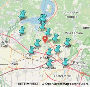 Mappa 25050 Passirano BS, Italia (6.82133)