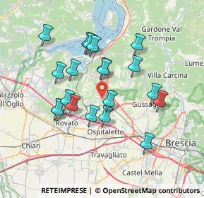 Mappa 25050 Passirano BS, Italia (6.513)