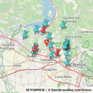 Mappa 25050 Passirano BS, Italia (6.3435)