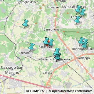 Mappa Via Garibaldi, 25050 Passirano BS, Italia (2.106)
